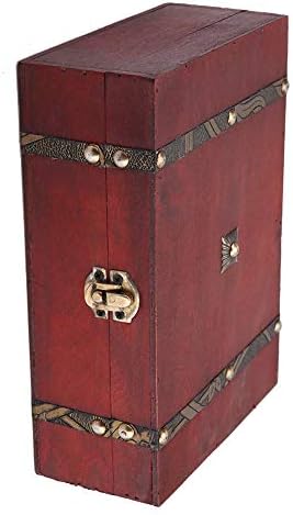 Pssopp Vintage Aufbewahrungsbox Antike Lebewesen Veranstalter Vintage Holzschmuck Aufbewahrungsbox f