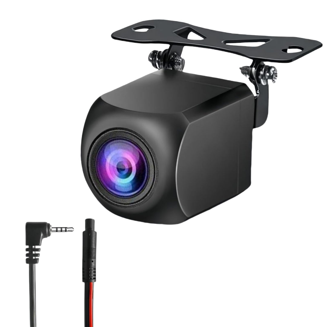 4 Pin Rückfahrkamera für Tragbare Autoradio Carplay 2.5mm Jack Autokamera Unterstützung Spiegelbild