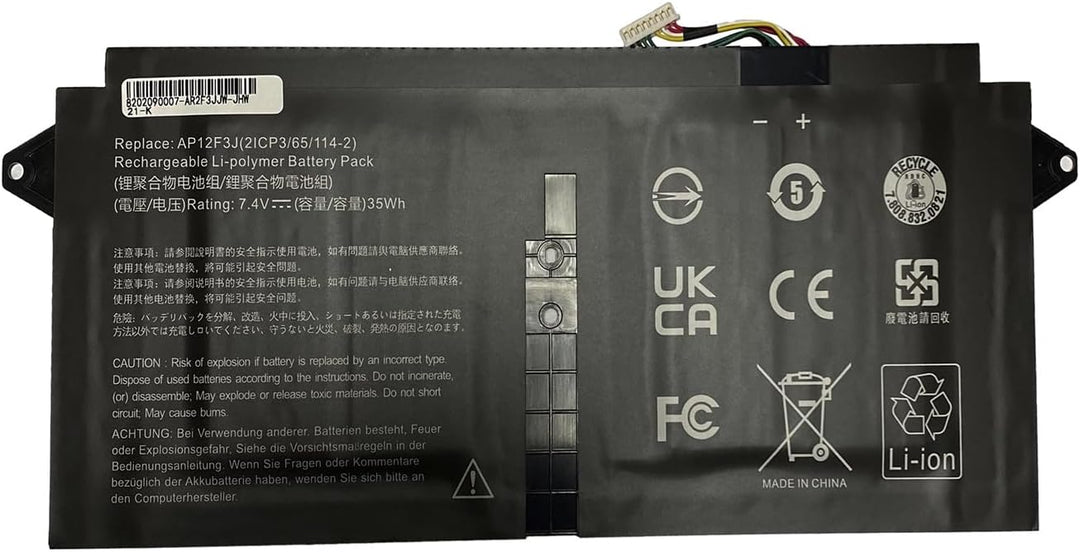 HUBEI AP12F3J 2ICP3/65/114-2 Laptop Batterie Ersatz für Acer Aspire13.3 S7 Ultrabook S7-391 S7-391-5