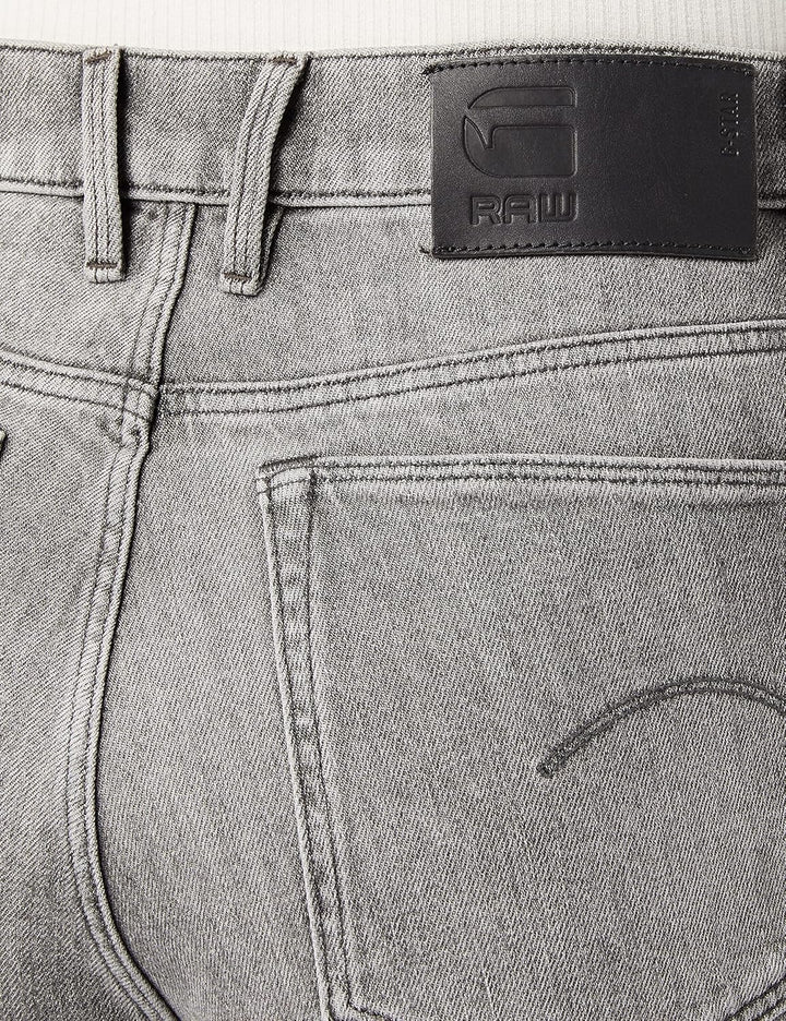 G-STAR RAW Damen JANEH ULTRA HIGH MOM ANKLE Jeans 25W / 30L Grau (Faded Carbon D16083-c909-c762), 25