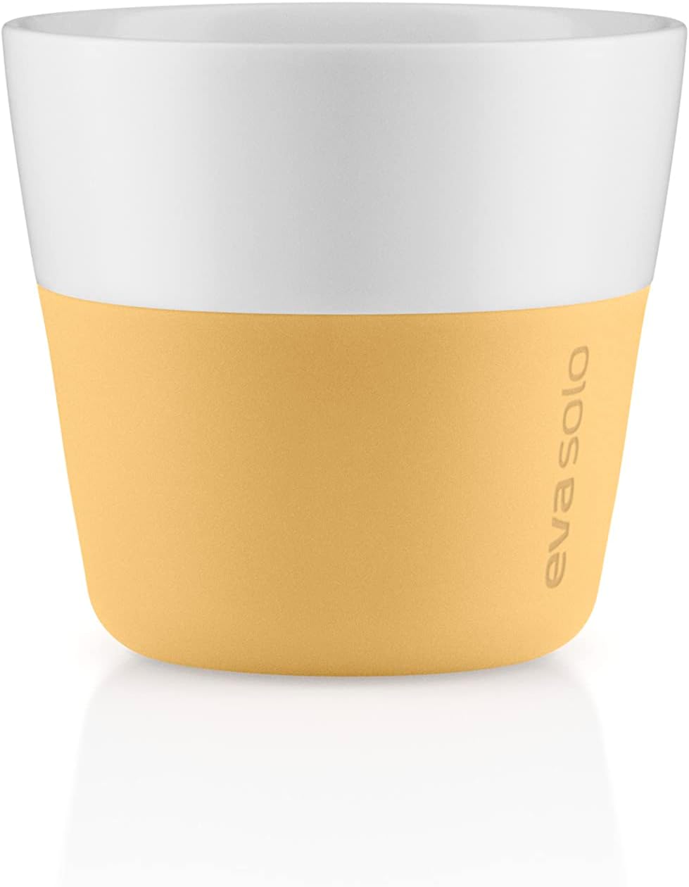 EVA SOLO | 2 Lungo-Becher Golden Sand | Gut zu halten durch Silikonbeschichtung | Golden Sand 230 mi