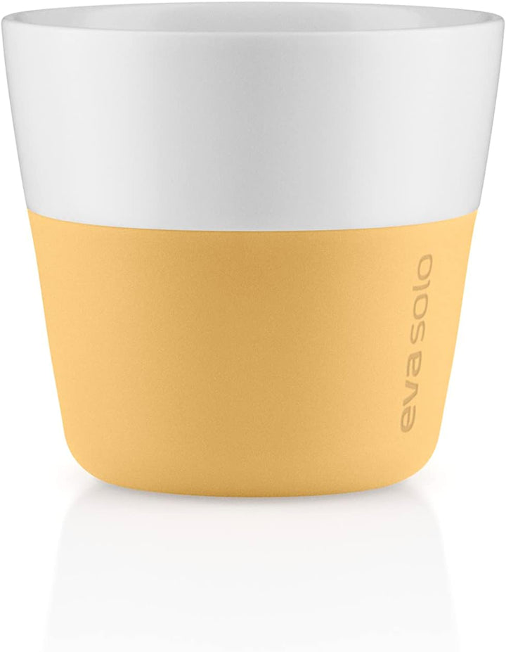 EVA SOLO | 2 Lungo-Becher Golden Sand | Gut zu halten durch Silikonbeschichtung | Golden Sand 230 mi