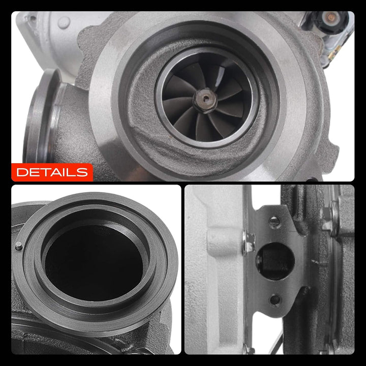Frankberg Turbolader Kompatibel mit 3er E90 E92 E93 325 330 2004-2013 3er Touring E91 320 330 2004-2