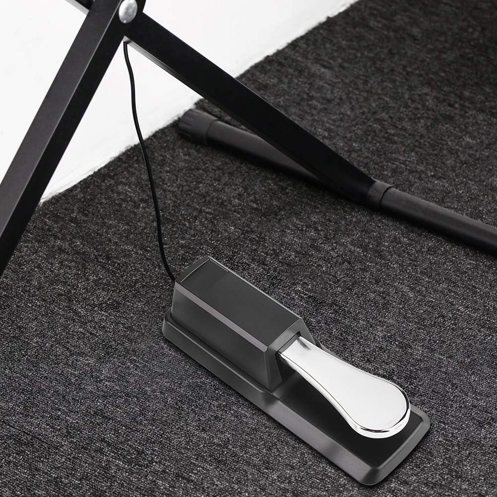 Keyboard Sustain Pedal Digital Piano Dämpfer Universal Zubehör kompatibel mit Electronic Pianos Gebu