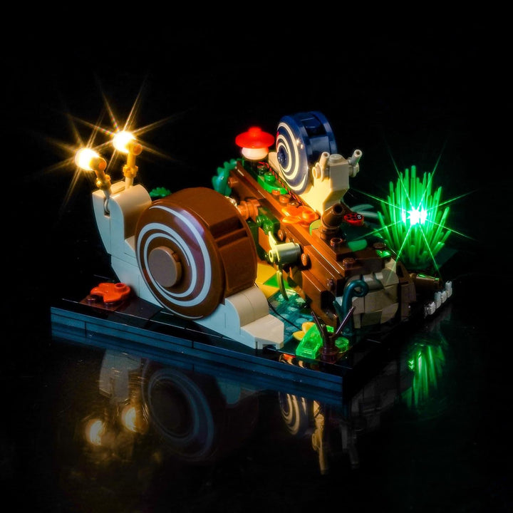 Led Licht Set Kompatibel mit Lego 40788 Friendly Snails (Kein Modell), Dekorationsbeleuchtungsset Co