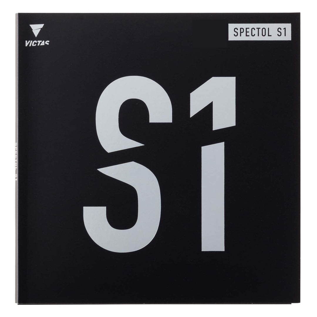 VICTAS Belag Spectol S1 Schwarz 1,6 mm, Schwarz 1,6 mm