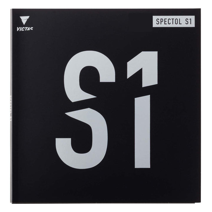 VICTAS Belag Spectol S1 Schwarz 1,6 mm, Schwarz 1,6 mm