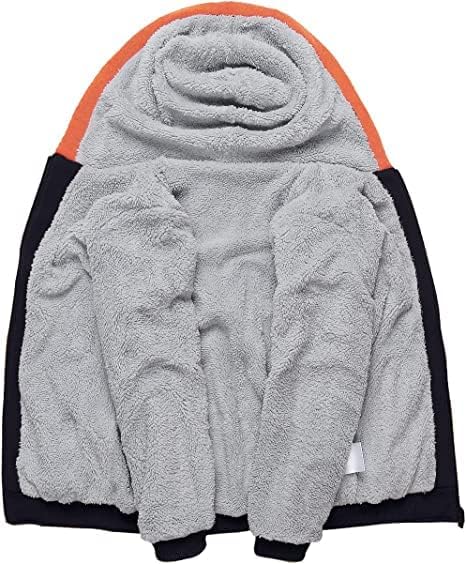 JACKETOWN Jungen Sweatjacke Gefüttert Kinder Hoodie Sweatshirt Kapuzenpullover Fleecejacke mit Kapuz