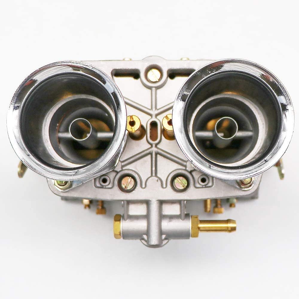 Dokili Vergaser mit Air Horn Ersatz für Weber 40 IDF 40mm BUG Beetle VW Fiat Prosche Solex Dellorto