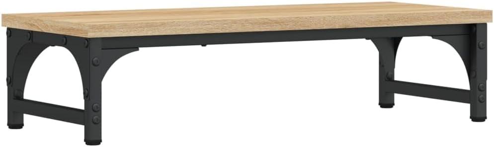 vidaXL Monitorständer Sonoma-Eiche 55x23x14 cm Holzwerkstoff Sonoma Eiche, Sonoma Eiche