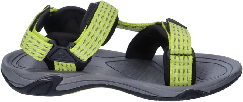 CMP Jungen Unisex Kinder Kids Hamal Hiking Sandal Sportsandale 39 EU Limegreen, 39 EU Limegreen