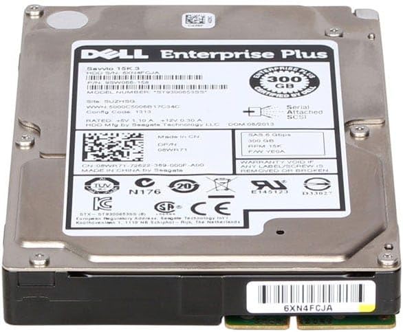 Dell 8WR71-300Gb 15K SAS Hot-Plug 2.5" 12Gbps HDD