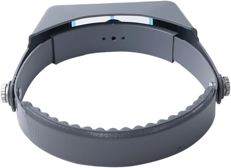 Sarini Professional Headband Magnifier with Double Lens Jewelry Loupe,Binocular Magnifier for Repair