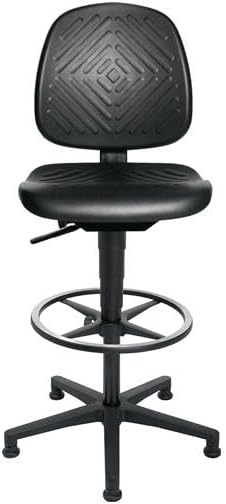 Topstar 72240 PU0T Arbeitsdrehstuhl "TEC 40 Counter", schwarz