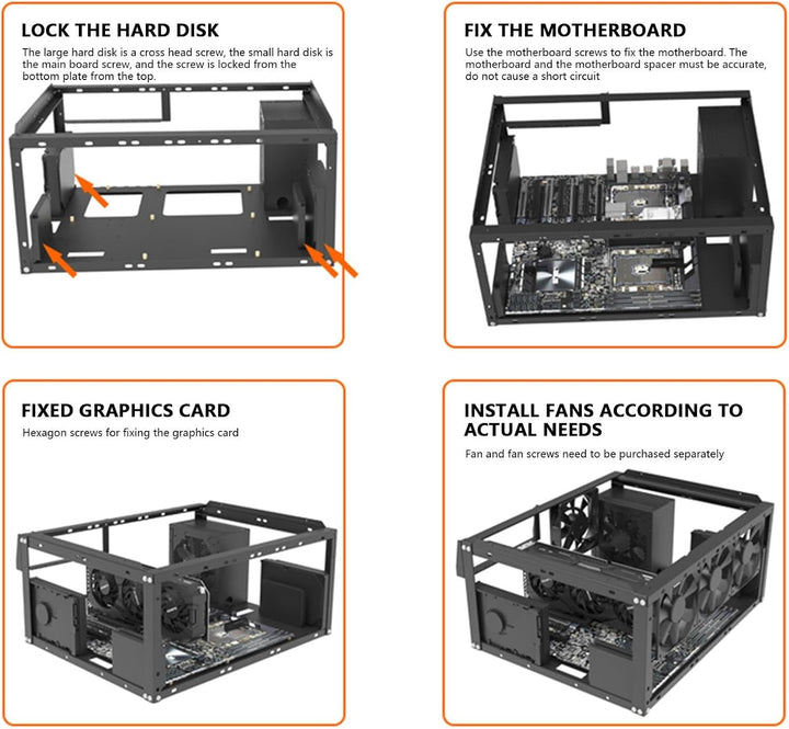 Motherboard-Halterung Mit Offenem Gehäuse – Stapelbare X99-Zweikanal-EATX-Motherboard-Halterung, 305