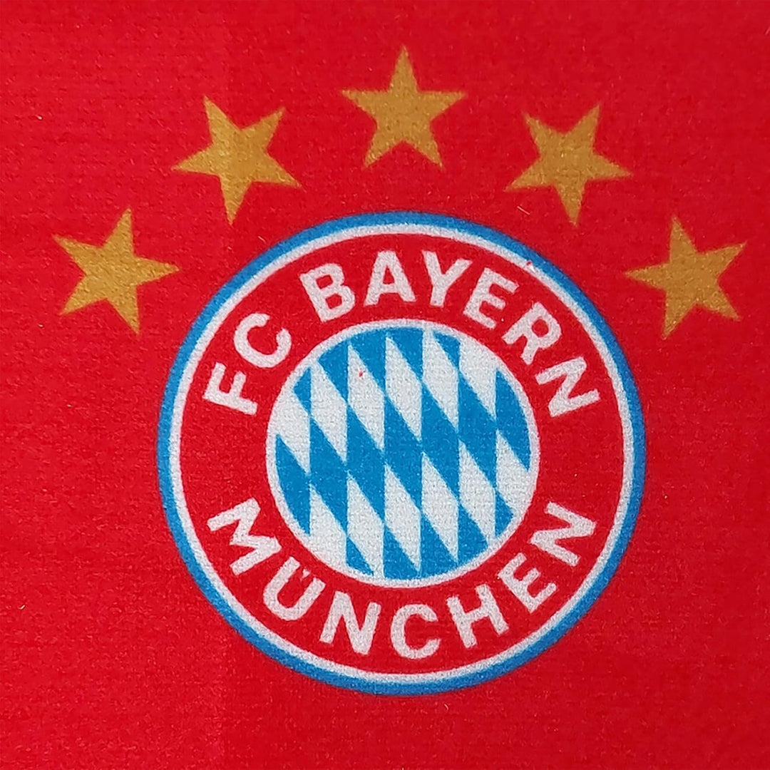 FC Bayern München Fussmatte Hax'n abkratz'n ! 60 cm x 40 cm Schmutzfangmatte mit Rutschfester PVC Un