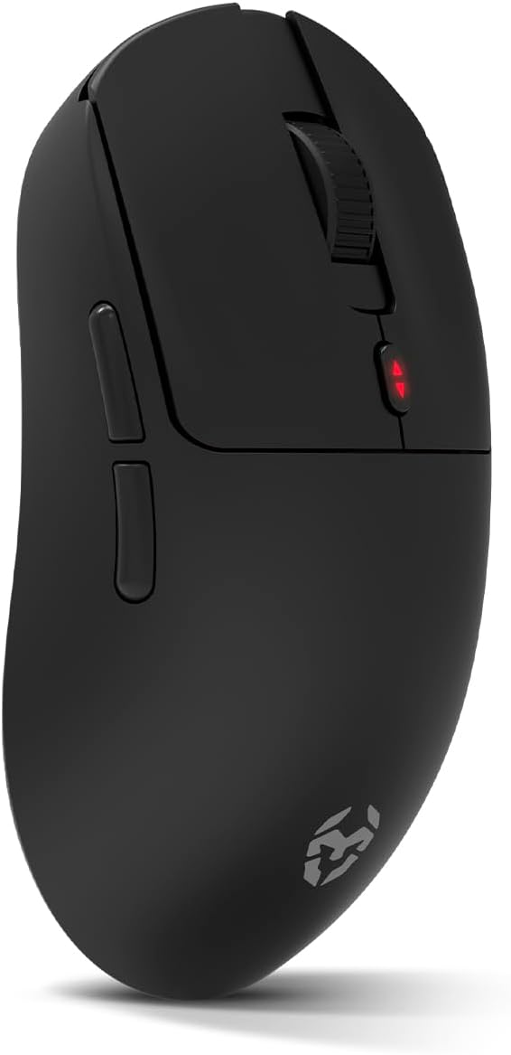KROM Klever, Kabellose Gaming-Maus, Superleicht 55 g, Pixart PMW3325 Optischer Sensor bis 10.000 DPI