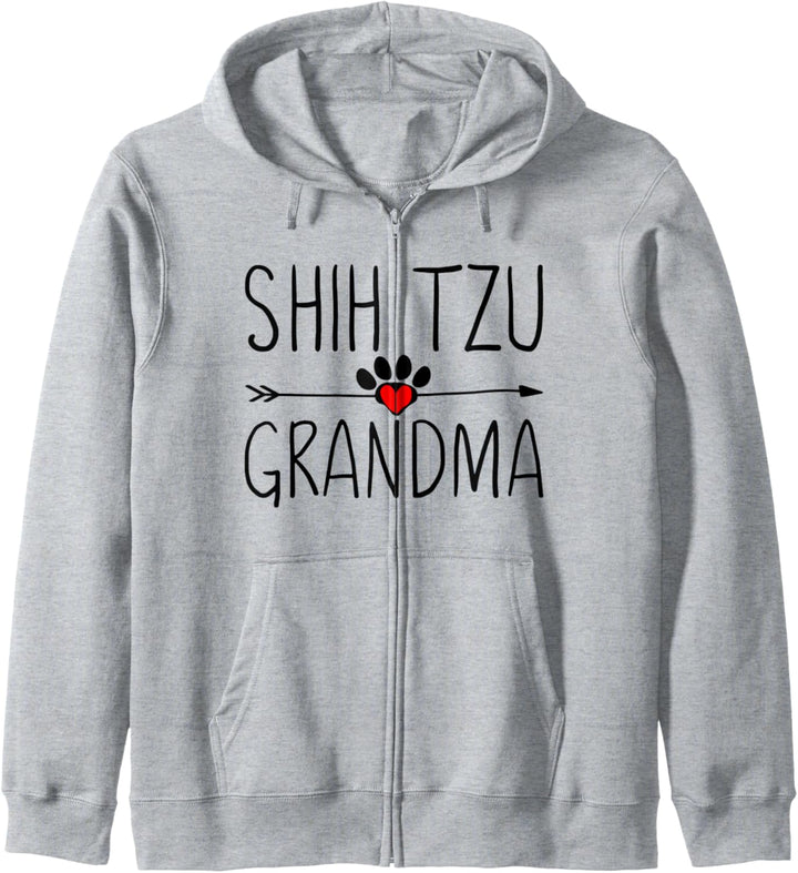 Shih Tzu Gifts for Grandma Shih Tzu Gift for Women Owners Kapuzenjacke