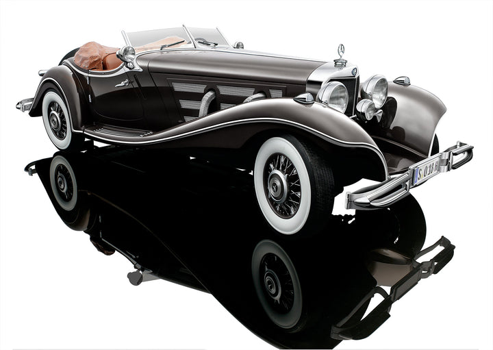 Bauer Exclusive Mercedes-Benz 500 K Spezial Roadster 1934: Originalgetreues, Hochwertiges Modellauto