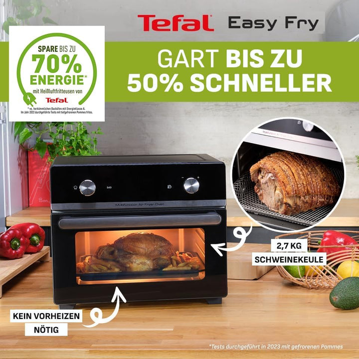 Tefal FW6058 Multifunction Air Fryer Oven Heissluftfritteuse und Multifunktionsofen | 20 L Kapazität