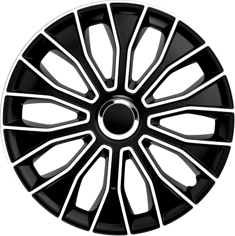 PETEX Unbekannt - Radzierblendenset, 38,1 cm (15 Zoll), in Schwarz/Weiss (1350-3630)
