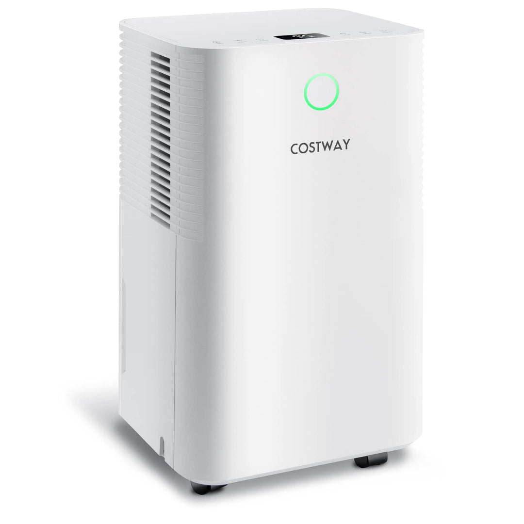COSTWAY Mobile Entfeuchter Luftentfeuchter elektrisch Dehumidifier Raumentfeuchter 12L/Tag Entfeucht