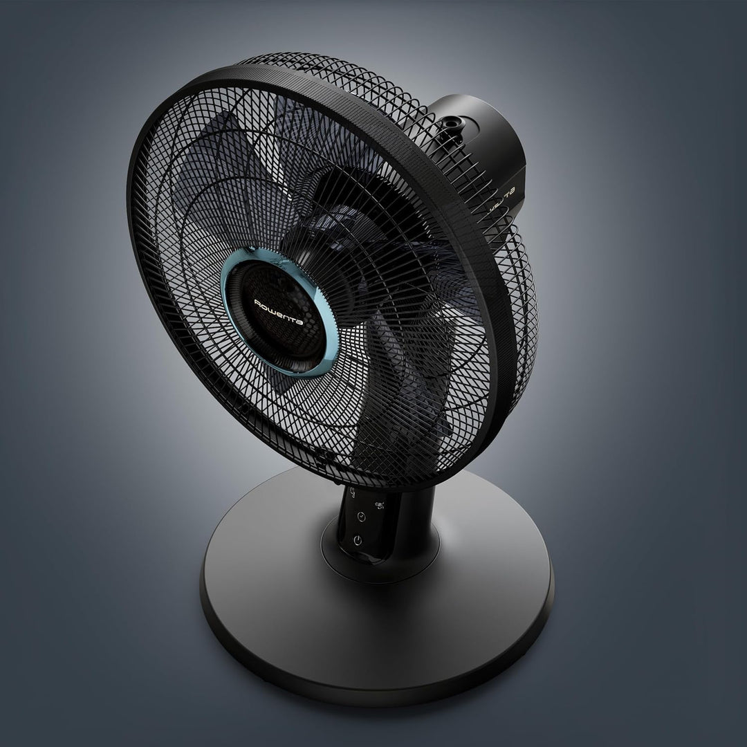 Rowenta Turbo Silence Extreme+ Tischventilator, 120° Auto-Oszillation, bis zu 50% Energieeinsparung,