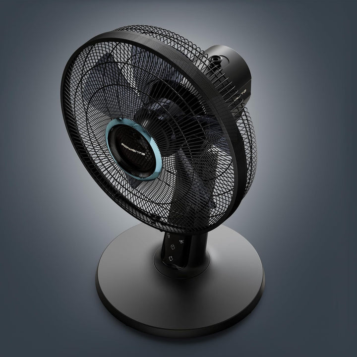 Rowenta Turbo Silence Extreme+ Tischventilator, 120° Auto-Oszillation, bis zu 50% Energieeinsparung,