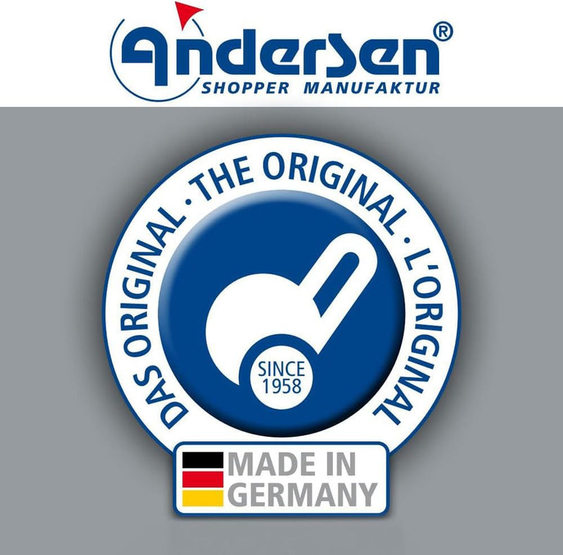 ANDERSEN Einkaufstrolley - Quattro Shopper Ipek Ib apricot 49 L Einkaufswagen,isoliert,Kühltasche, h