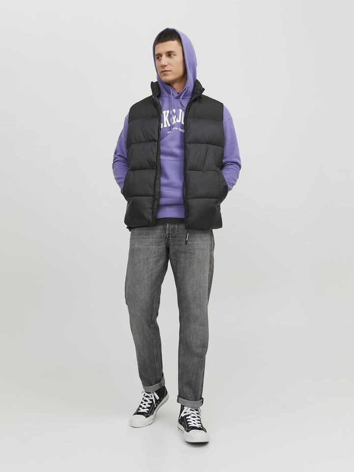 JACK & JONES male Pufferweste Pufferweste XS Schwarz, XS Schwarz