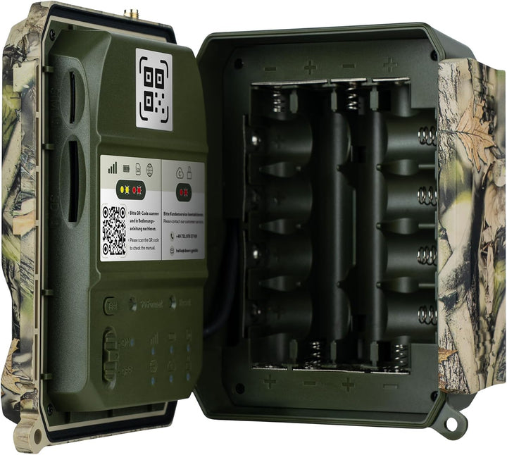 DÖRR Cloud Pro 4G Wildkamera, Überwachungskamera, 60°, Standard AA, iOS &amp; Android &amp; Web App, 4G Bild