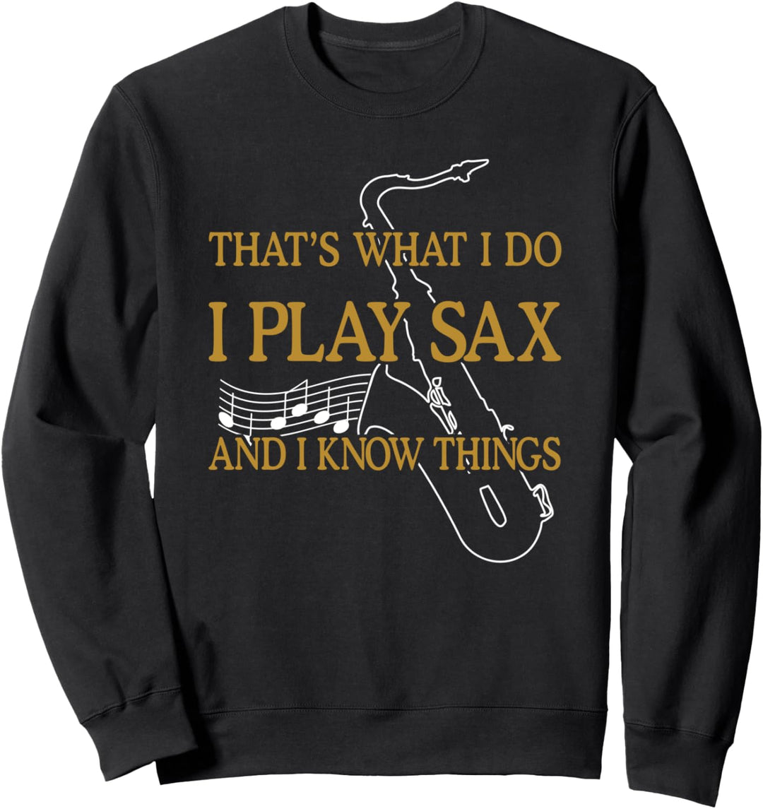 Kreis aus Musiknoten Symbolen Zeichen Musiker Sänger Sweatshirt