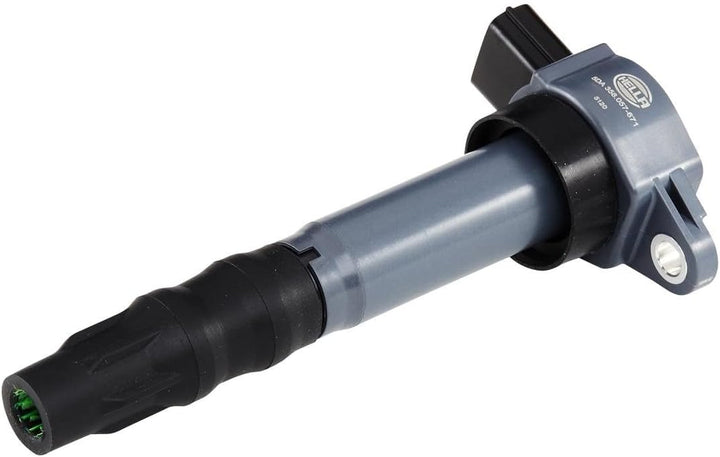 HELLA 5DA 358 057-671 Zündspule - 3-polig - Kerzenschachtzündspule - geschraubt