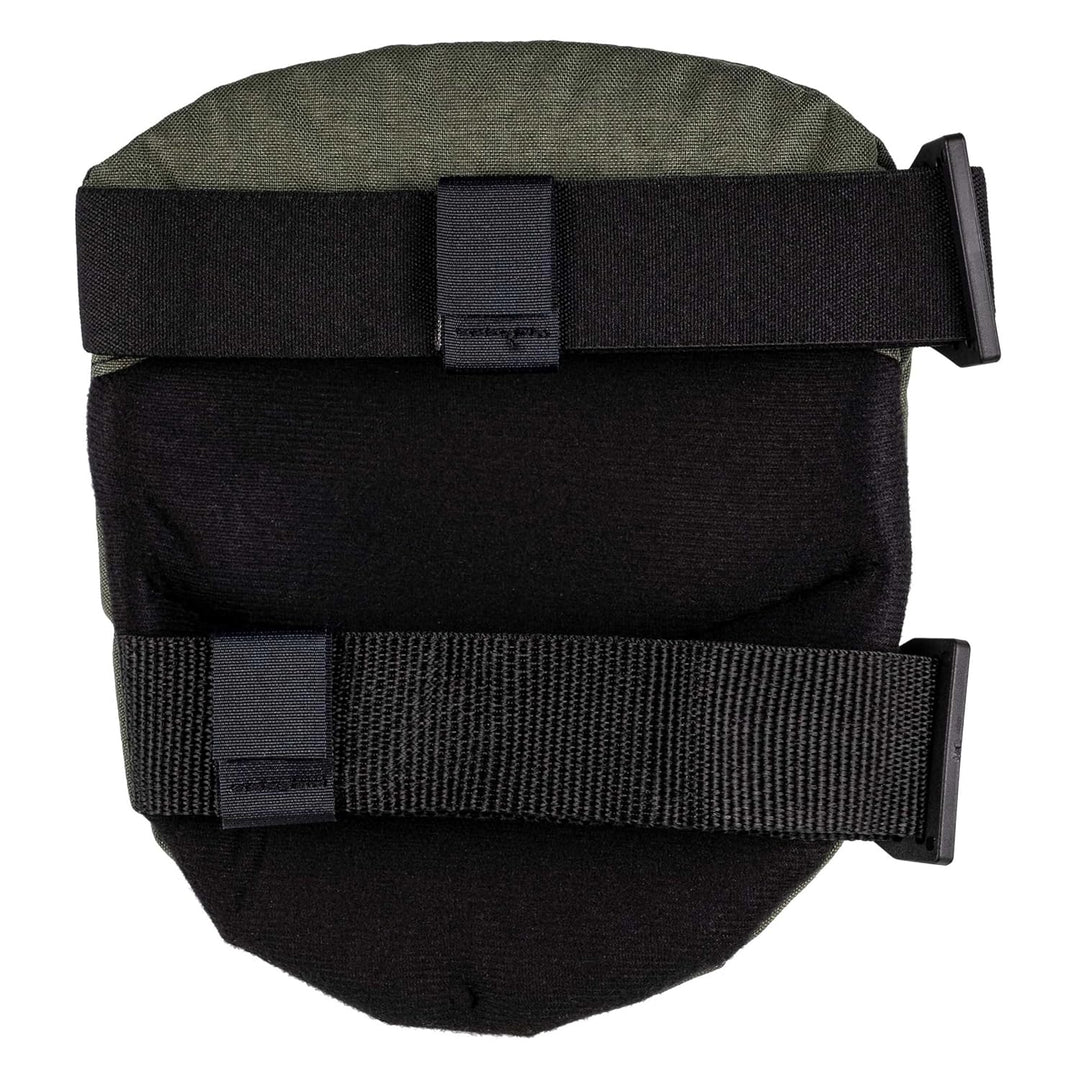 Alta 50703.09 AltaSOFT Knieschoner, olivgrünes Cordura-Nylongewebe, AltaLOK Verschluss, ohne Kappe A