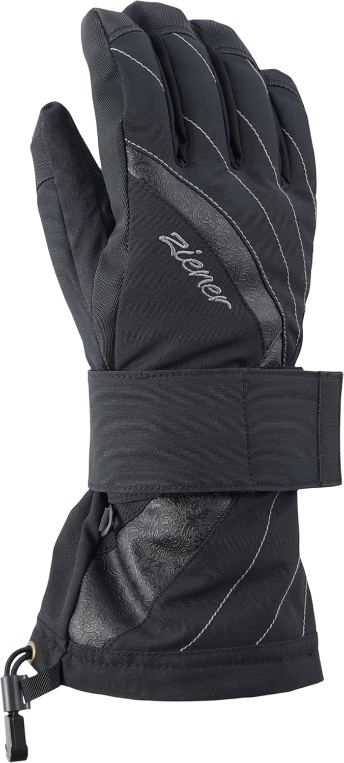 Ziener Damen Milana 8 Schwarz, 8 Schwarz
