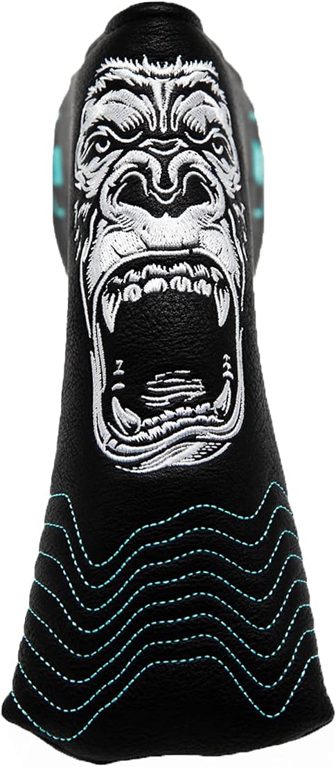 Headcover für Putter The Gorilla Schlägerhaube Golf Cool Stylisch