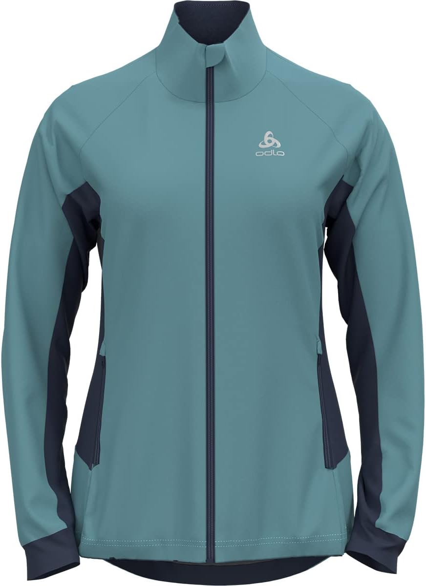 Odlo Damen Brensholmen_612661 Langlauf Jacke L reef waters - dark sapphire, L reef waters - dark sap