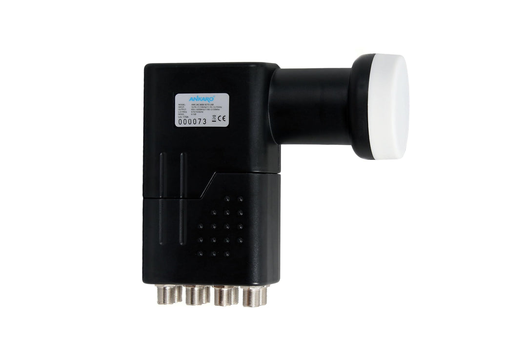 Ankaro LNC 8008 Octo Premium mit ausziehbaren Wetterschutz, LTE protectet, 3D, 4K und UHD Ready ANK