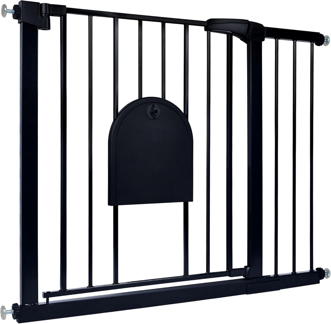 HENGMEI Treppenschutzgitter Türschutzgitter Treppengitter ohne Bohren Türgitter Baby Schutzgitter 95