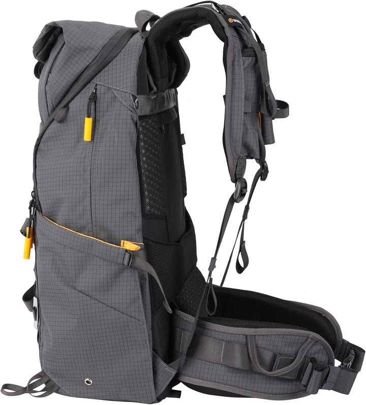 Vanguard Veo Active Birder 56 GY - Outdoorrucksack mit extragrossem Fach für Spektive Birder 56 Grau
