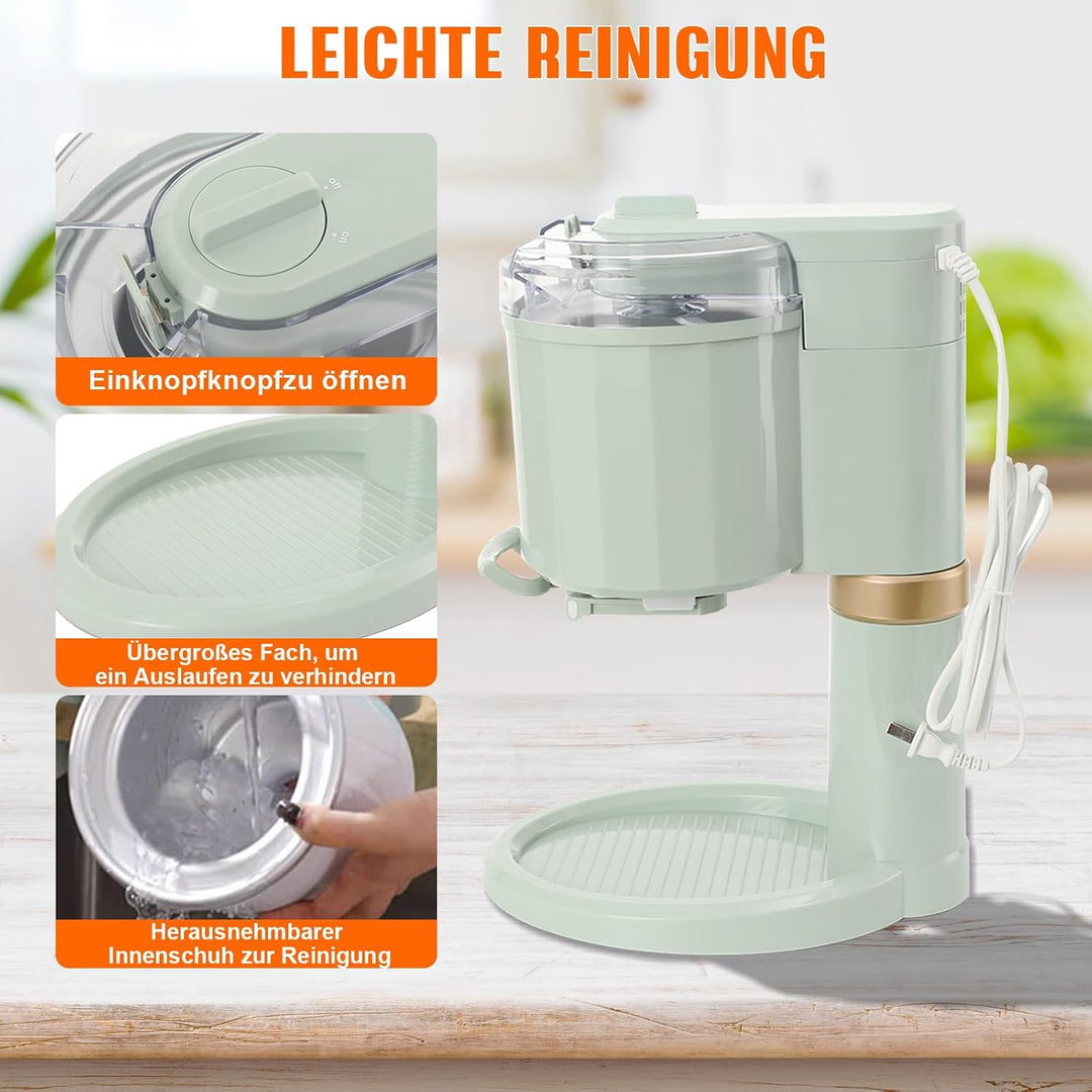 20W Softeismaschine 1L Kitchen Automatic Mini Fruit für Zuhause | Home DIY Kitchen Automatic Mini Fr