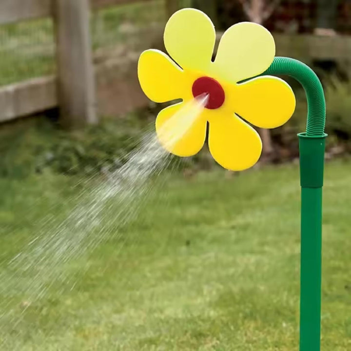 Neustanlo | Rasensprinkler Tanzende Blume | Farbe: Rot | Bewässerung Sprenger beweglich | der ideale
