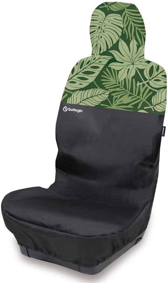 SURF LOGIC Unisex-Erwachsene Auto-Sitzabdeckung, Einzeln, Schwarz und Marineblau Zubehör, Mehrfarbig