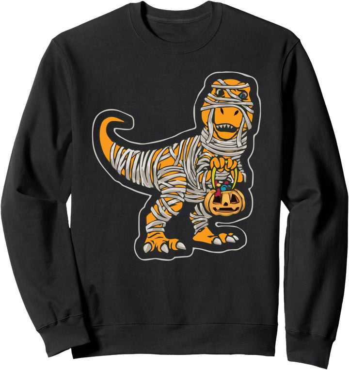 Dinosaurier t Rex Mama Lustiges Zitat Kürbis Halloween Kostü Sweatshirt