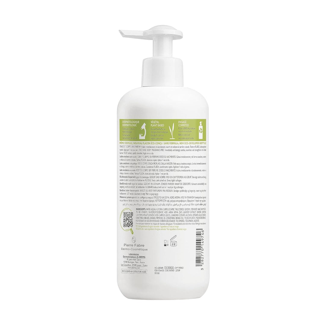 Aderma Exomega Control Leche 400Ml