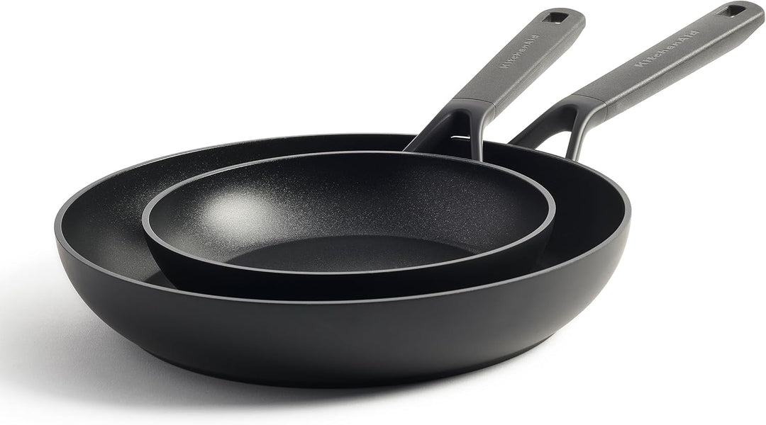 KitchenAid Classic Forged Bratpfannen-Set (20cm und 28cm), hart anodisiert, PFAS-freie gesunde keram
