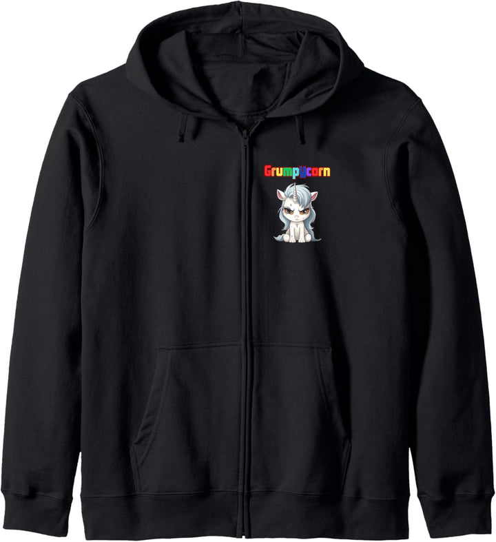 Grumpycorn, Einhorn, Grumpy, Einhorn, Fun, Spass Kapuzenjacke