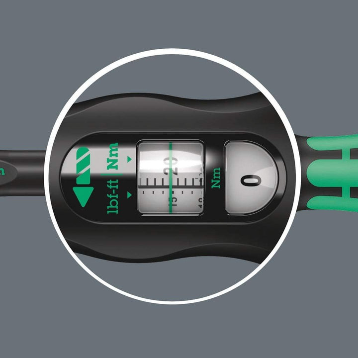 Wera 05075680001 Click-Torque C 3 Set 1 Drehmomentschlüsselsatz, Schwarz, 13-Teilig Click-Torque C 3