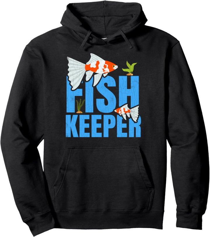 Fish Keeper Aquaristen-Aquarium-Grafik Pullover Hoodie