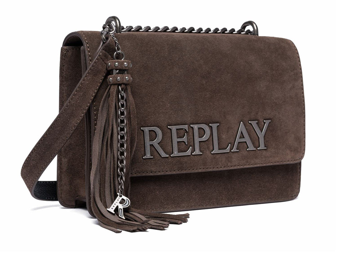 Replay Damen Fw3000 Handtasche, Einheitsgrösse 110 Dk Brown Wood, 110 Dk Brown Wood